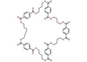 Cyclopentakis(1,4-butylene Terephthalate)