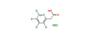 2-(Pyridin-2-yl)acetic acid-d4 Hydrochloride