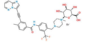 Ponatinib N-beta-D-Glucuronide