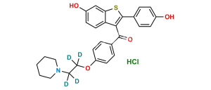 Raloxifene D4 Hydrochloride