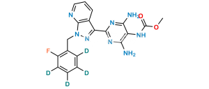 N-Desmethyl Riociguat-D4