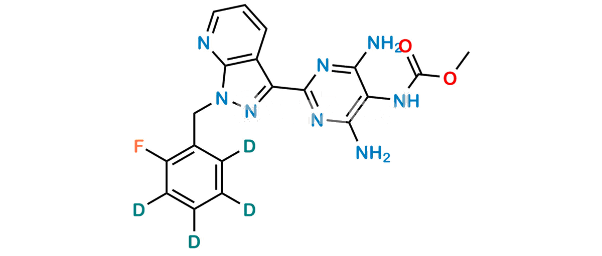 N-Desmethyl Riociguat-D4