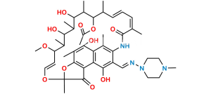 25-Desacetyl-21-acetyl rifampicin