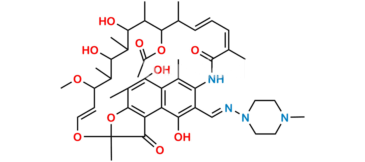 25-Desacetyl-21-acetyl rifampicin