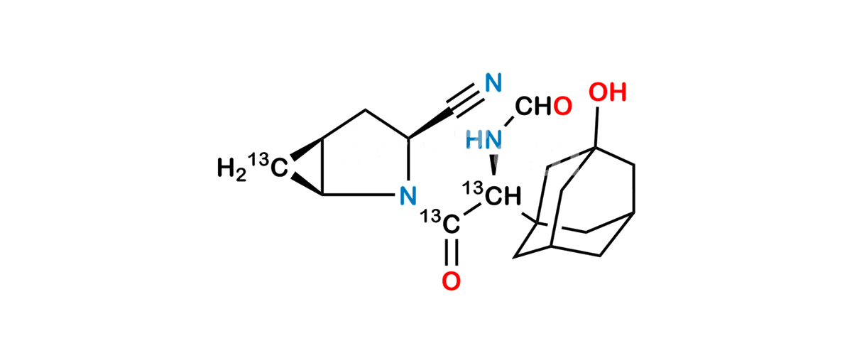 N-Formyl Saxagliptin-13C3