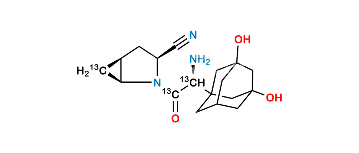 Hydroxy Saxagliptin-13C3