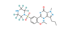 N-Desmethyl Sildenafil D8