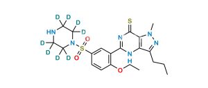 Desmethyl Thiosildenafil D8
