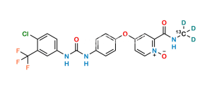 Sorafenib N-Oxide 13CD3
