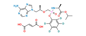 Tenofovir Alafenamide D5 Fumarate