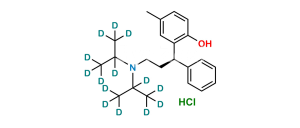 Tolterodine D14 Hydrochloride