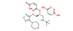 Timolol EP Impurity E (Maleate salt)