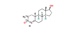 Testosterone-[13C3]