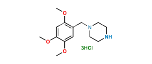 Trimetazidine EP Impurity E (3HCl)