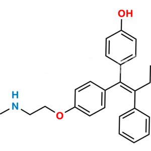 (Z)-4-Hydroxy-N-Desmethyl Tamoxifen