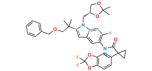 Acetonide O-Benzyl Tezacaftor