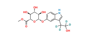 5-Hydroxy Tryptophol D4 Î²-D-Glucuronide Methyl Ester