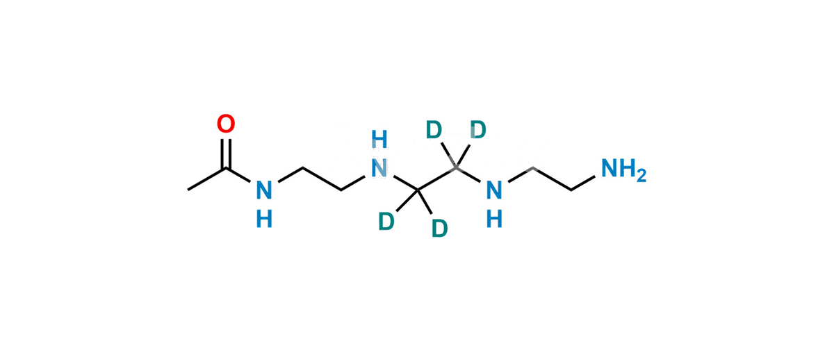 N1-Acetyl Triethylenetetramine-d4