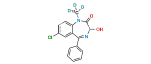 Temazepam-13C,D3