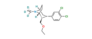 Tesofensine-13C-D3
