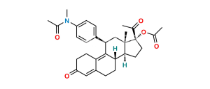 N-Desmethyl N-Acetyl Ulipristal Acetate