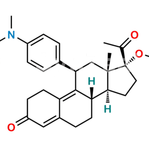 N-Desmethyl N-Acetyl Ulipristal Acetate