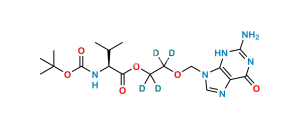 N-t-Boc-Valaciclovir D4