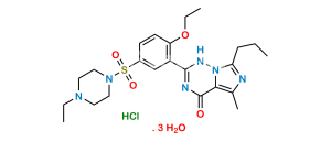 Vardenafil Hydrochloride Trihydrate