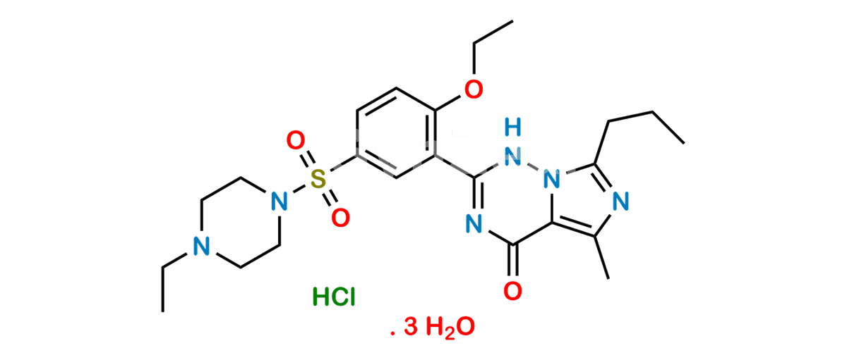 Vardenafil Hydrochloride Trihydrate