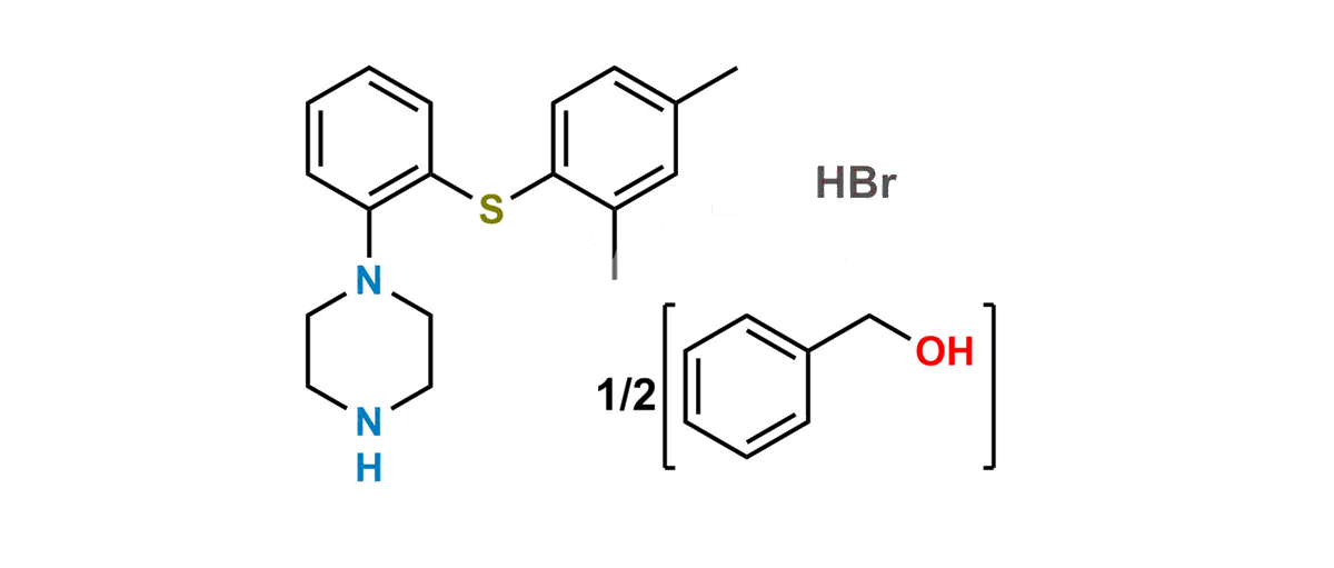 Vortioxetine Hemi Benzyl alcohol Hydrobromide