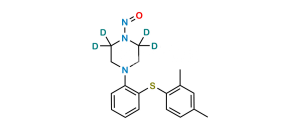 N-Nitroso Vortioxetine D4