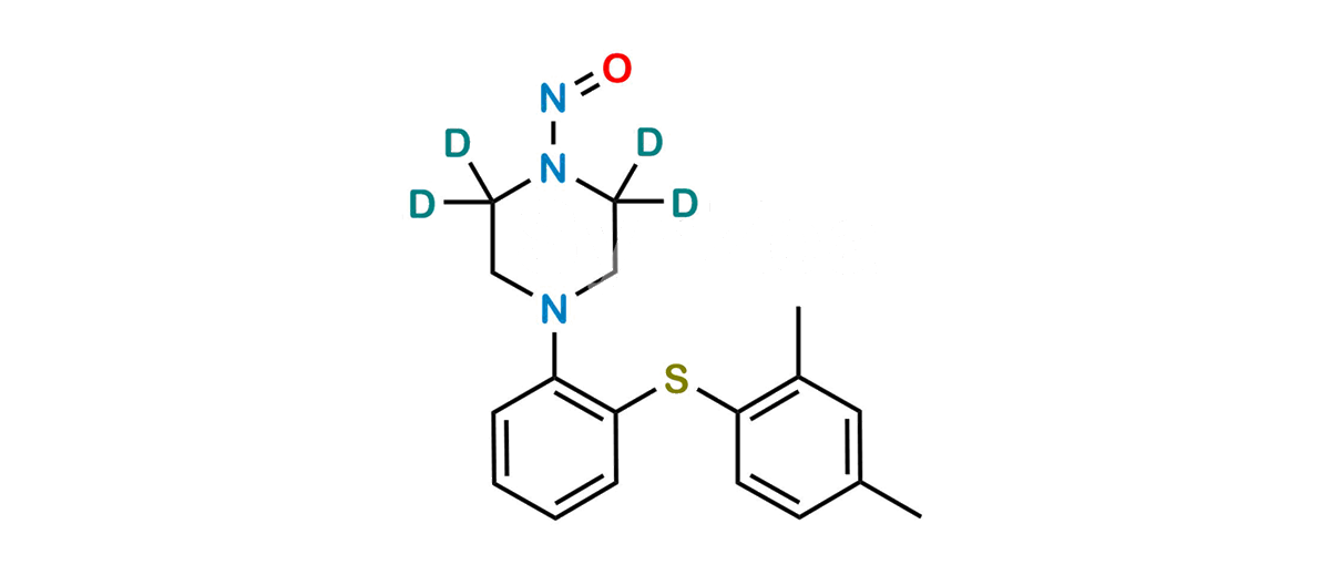 N-Nitroso Vortioxetine D4