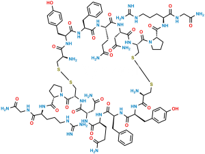 1,1′,6,6’linked Vasopressin Dimer (Antiparallel)