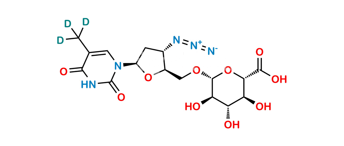 Zidovudine-5-Glucuronide D3