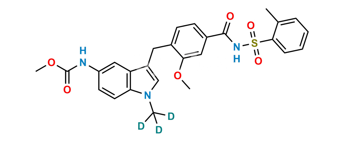 Decyclopentyl Zafirlukast-d3 Methyl Ester